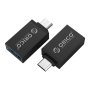 Orico преходник Adapter OTG - USB Micro B to USB3.0 AF - CBT-UM01-BK - 24 месеца гаранция, снимка 1 - USB кабели - 41288983