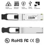 Оптичен модул 40GBASE-SR4 QSFP+ 850 нм, съвместим с Arista QSFP-40 г-SR4, снимка 3