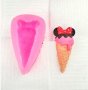 Фуния фунийка сладолед с панделка Мини Маус силиконов молд форма фондан гипс 