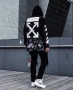 Off-White суичър (Hoodie) M-L размер, снимка 1