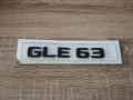 черен надпис Mercedes Benz GLE 63, снимка 2