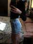 Дамски дънкови къси панталони, размер XS, снимка 2