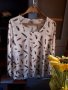 Елегантна дамска блузка-като нова-L, снимка 1 - Блузи с дълъг ръкав и пуловери - 39542117
