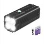 LED фенер Superfire M20, 72W, 6000 lm, USB-C зареждане, 10400mAh батерия, IP44, Алуминий