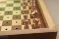 Дървен шах миниатюра, снимка 7