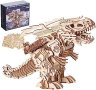Нов 3D пъзел /Динозавър 366 дървени парчета/Подарък Деца Момче 14+