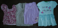 Лот тениски, туника 110 см, снимка 1 - Детски тениски и потници - 36456426