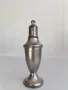 Vintage , калаено шише за парфюми с печат ( pewter weighted , калаено тегло ) , снимка 1