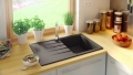 Кухненска мивка от Гранит модел Милано 780 x 500 mm - Графит, снимка 3