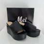 Модерни дамски чехли на платформа марка Mei