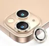 Camera Lens Stone за iPhone 13 / 13 Mini / Златен / Баркод : 2403734, снимка 1