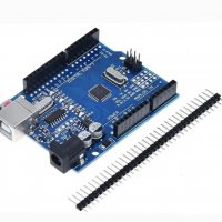 Микроконтролерна платка-Arduino UNO R3, снимка 1 - Друга електроника - 38878462