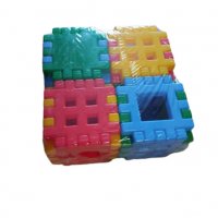 Играчка Кубчета за сглобяване от мека пластмаса