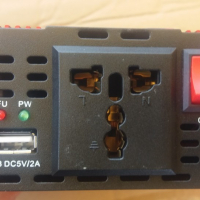 Инвертор с Дисплей 12V-220V, 500W (UKC), снимка 2 - Аксесоари и консумативи - 36327993