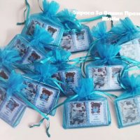 Плексигласови магнити със снимка за хладилник подаръчета за гостите на бебешка погача на тема Мечета, снимка 1 - Други - 34828456