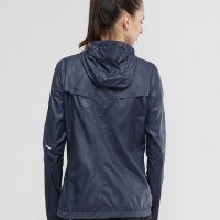Salomon Women's Agile Wind Print Hoodie Running Jacket M, снимка 3 - Спортни екипи - 35854565