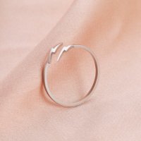Модни отворени универсален размер пръстени от неръждаема стомана, различни модели, снимка 9 - Пръстени - 39388188