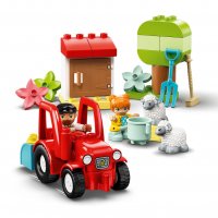 LEGO® DUPLO® Town 10950 - Фермерски трактор и грижи за животните, снимка 4 - Конструктори - 40202858