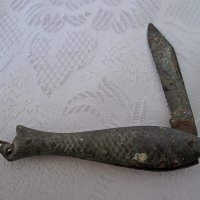 нож, ножче сгъваемо риба, снимка 3 - Антикварни и старинни предмети - 42729572