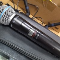 Shure QLXD4 / Beta 58 wireless microphone system, снимка 3 - Други - 44462507