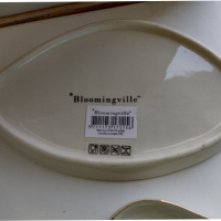 Porcelain Bloomingville сет / лот от 5 броя , снимка 6 - Други - 36274134