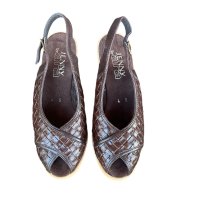 Дамски анатомични сандали естествена кожа на ARA - Разпродажба , снимка 4 - Сандали - 26037021