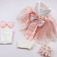 Луксозни бебешки комплекти за изписване или погача на новородено 5 Части, снимка 2 - Комплекти за бебе - 35765303