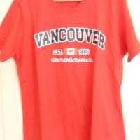  Тениски с щампа VANCOUVER - р-р L/G и M/L, снимка 7 - Тениски - 42158644
