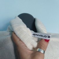 Пуловер с щедра поло яка "Kenvelo"® / малък размер, снимка 5 - Блузи с дълъг ръкав и пуловери - 34117404