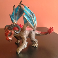 Колекционерска фигурка Schleich Dragon Battering Ram Дракон таран 70511 2014г, снимка 15 - Колекции - 44820356