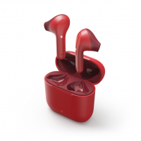 Bluetooth слушалки Hama Freedom Light, True Wireless гл. контрол червени - 00184075, снимка 3 - Слушалки, hands-free - 36163414
