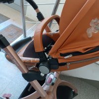  Бебешка количка 2 в 1 hot mom аналог mima xari , снимка 2 - Детски колички - 41082251