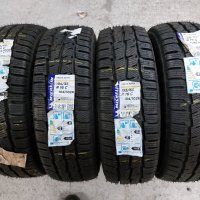 4 бр.зимни гуми Michelin 195 65 16С dot1818 Цената е за брой!, снимка 1 - Гуми и джанти - 44288738