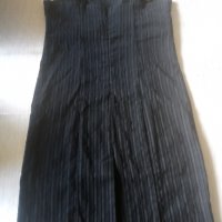 Нов дамски сукман от черно рипсено кадифе, снимка 2 - Сукмани - 34717523