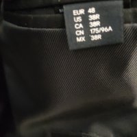 Мъжко сако H&M Черно, снимка 2 - Сака - 44244071