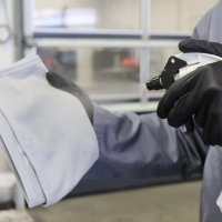 Комплект от две професионални кърпи за почистване на стъкла - Koch Chemie Pro Glass Towel, снимка 4 - Автомивки - 41535445