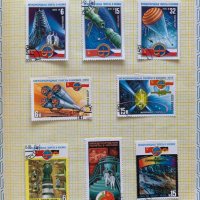 Пощенски марки албум СССР-Космос, снимка 7 - Други - 40257553