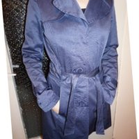 син шлифер тренчкот на Орсей/Orsay , снимка 1 - Палта, манта - 41428246
