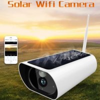 WIFI FULL HD Соларна камера с акумулаторни батерии, снимка 4 - IP камери - 35904224