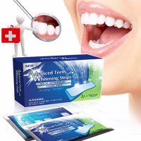 Най-добра цена! Ленти за избелване на зъби 28 броя Advanced Teeth Whitening Strips, снимка 6 - Други - 18237250