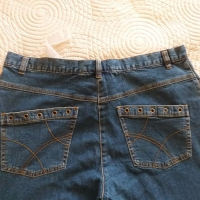 Марков дънков панталон  , XL бермуди  с етикет , снимка 7 - Къси панталони и бермуди - 36128018