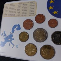 Гърция 2002 - Евро сет - комплектна серия от 1 цент до 2 евро, снимка 2 - Нумизматика и бонистика - 44297587