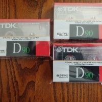 TDK D 90, снимка 1 - Аудио касети - 42664208