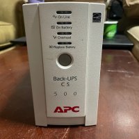 Ups Юпс /APC BACK -UPS CS 500, снимка 3 - UPS захранвания - 39080335