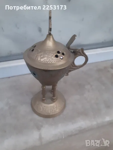 Старо месингово кандило, снимка 1