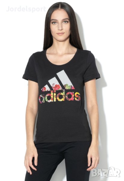 Дамска тениска Adidas BOS Flower Tee, снимка 1