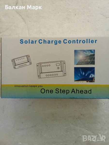🔋Соларен контролер CMTD-2410W – 10A, 12/24V, за кемпери, каравани и малки соларни системи, снимка 1