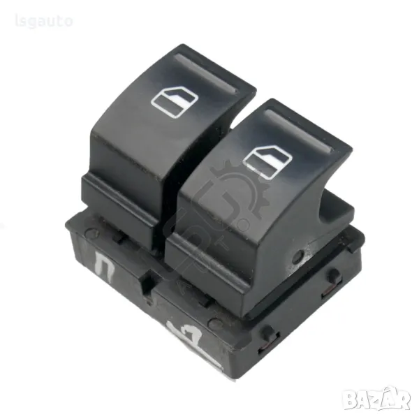 Бутони ел. стъкла предна дясна врата Seat Leon II 2005-2012 ID: 144125, снимка 1