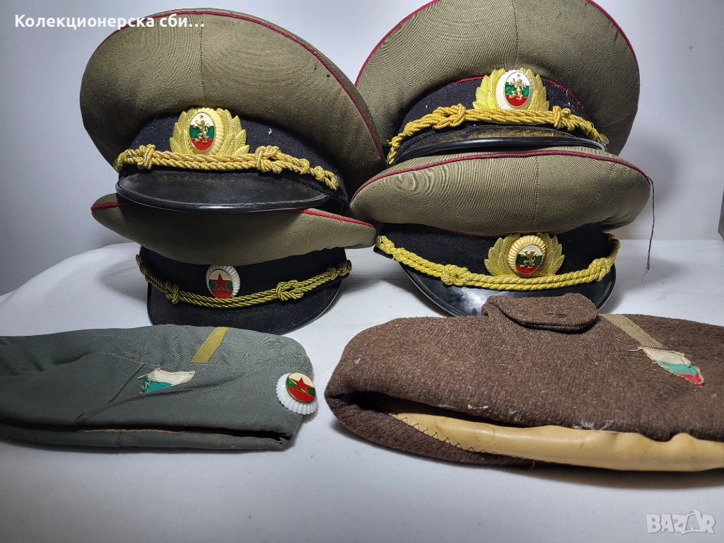 Фуражки ,шапки, снимка 1