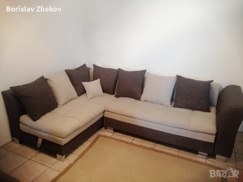 Ъглов диван / легло с ракла, снимка 1